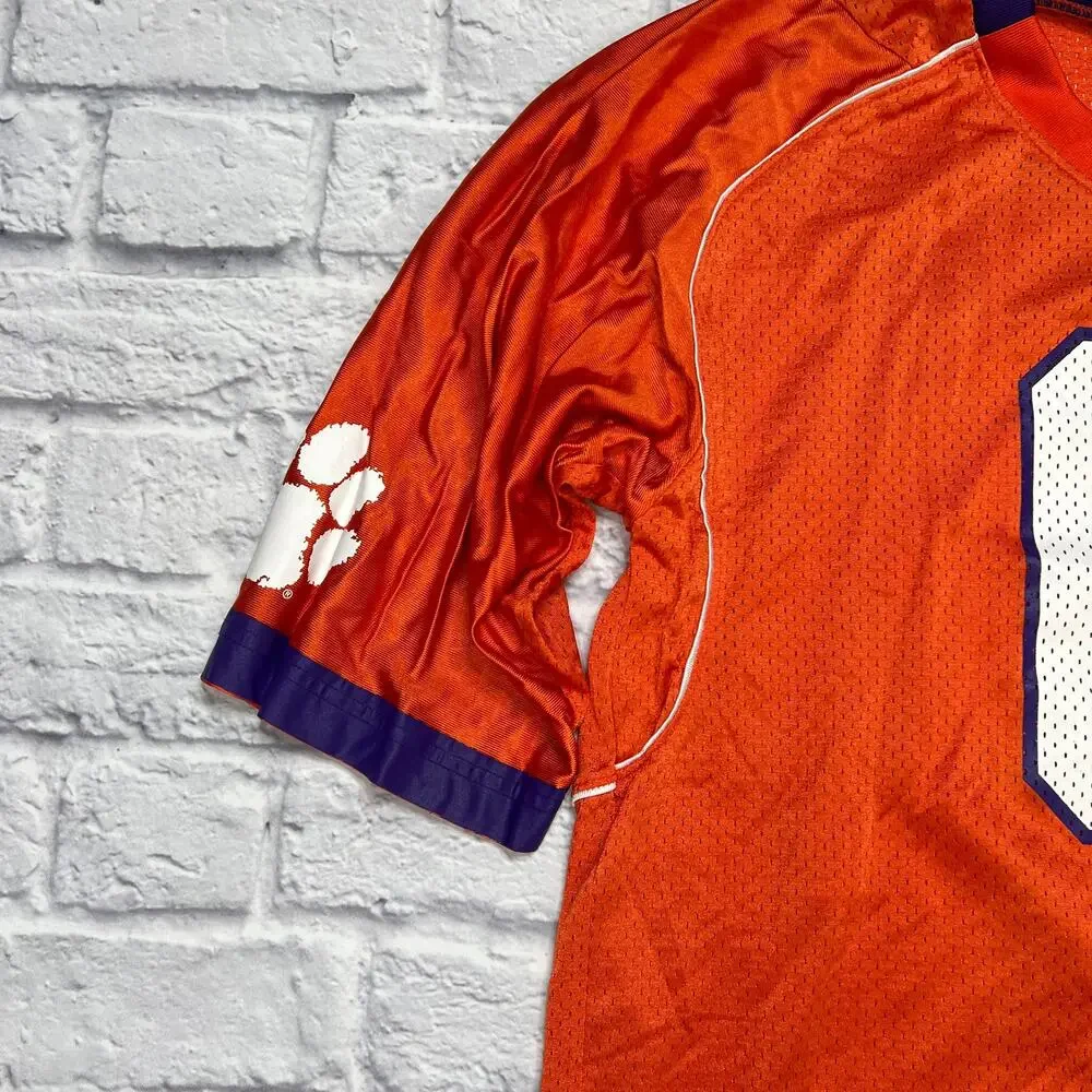 Clemson Tigers Football Jersey #6 Nike Team Adult Mens Small NCAA Orange